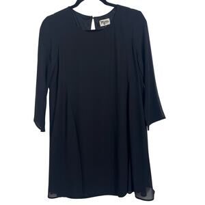 Show Me Your Mumu Little Black Dress Short LBD Black Size Small Keyhole Back